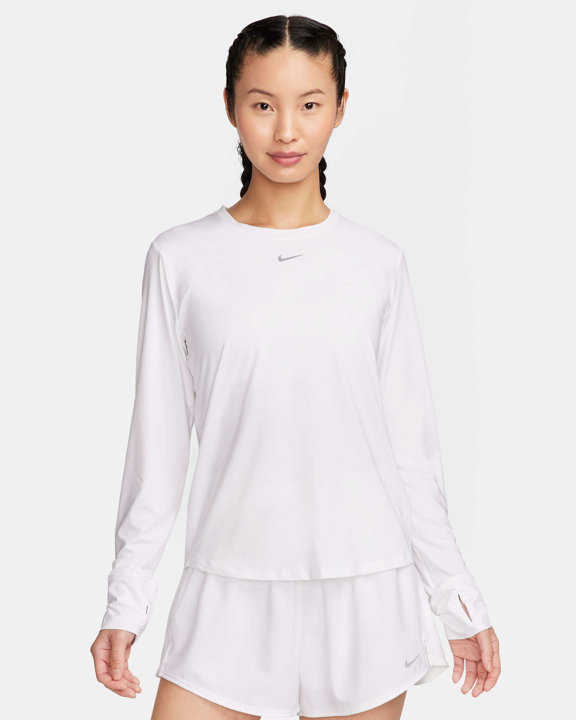 Nike One Classic Women's Dri-FIT Long-Sleeve Top. Nike JP
